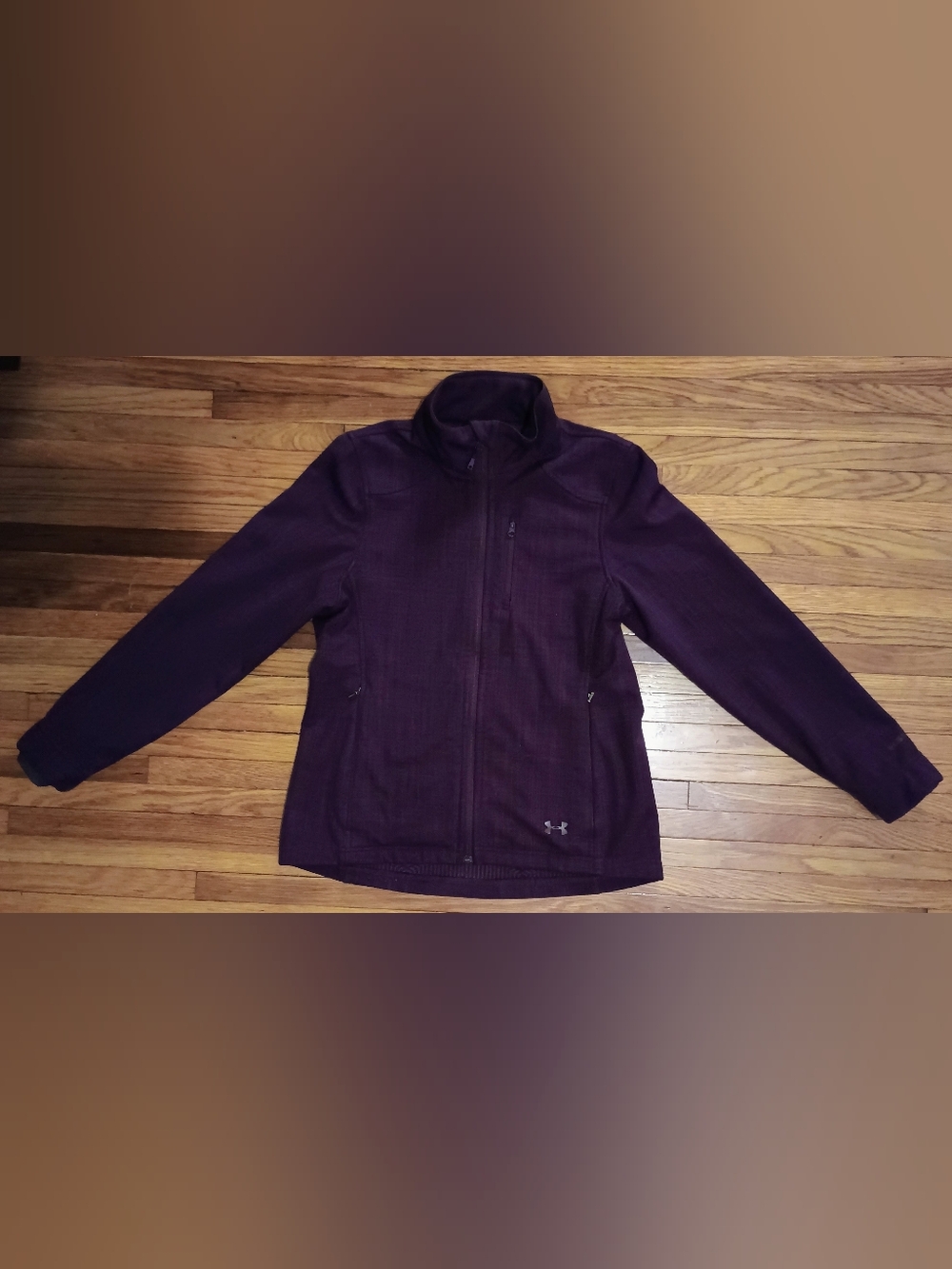 Under Armour ColdGear Storm Purple Softshell Jacket Women's Small
